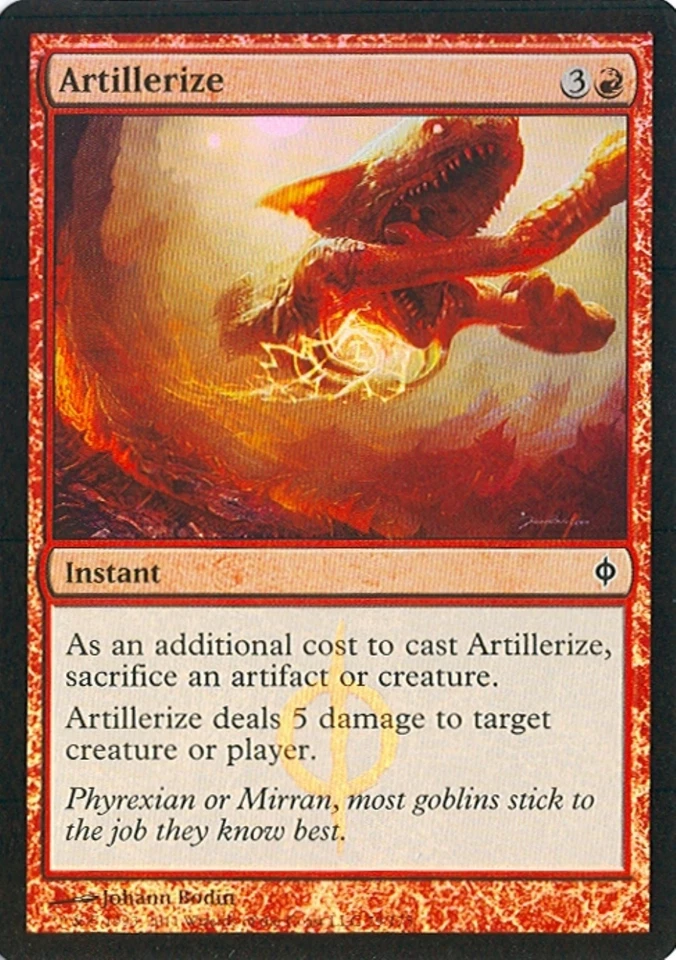 MTG - New Phyrexia - Artillerize - 2X - Foil - NM - Image 1 of 1