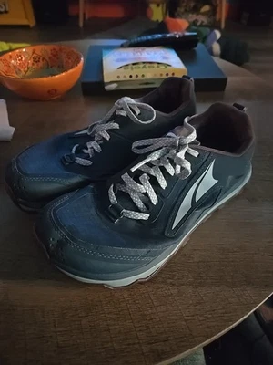 Altra Lone Peak 5 AL0A4VR7408 Blue Trail Running Minimal Hiking Size 7 Shoes - Image 1 of 4