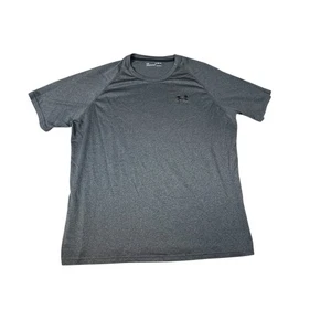 Under Armour T-Shirt Herren XL grau Heatgear Active Work Out Gym Kurzarm - Bild 1 von 3