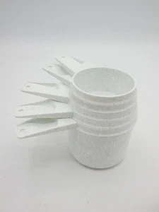 Tupperware Messbecher 5er Set weiß gesprenkelt #761 - Bild 1 von 10