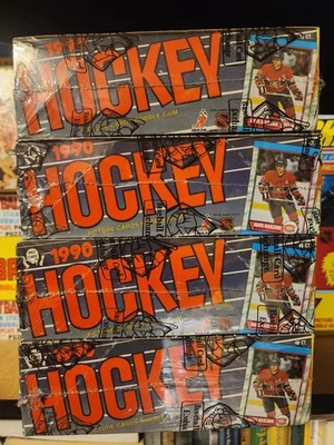 Tarjeta de hockey O-Pee-Chee OPC 1989-90 48 paquetes de cera sellados Sakic RC BBCE cinta intacta Foto 1 de 4