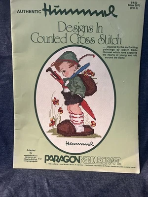 Libro de patrones de punto de cruz Paragon Needlecraft - Auténtico Hummel #5073 Volumen I Foto 1 de 4
