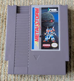 Metal Storm Nintendo Entertainment System NES Cartridge Only Tested Working NM