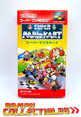 Near MINT CIB SUPER MARIO KART Nintendo Super Famicom Japanese - Ships from 🇺🇸 - Image 1 of 4