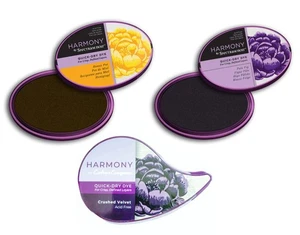 Crafters Companion Spectrum Noir Quick Dry Ink Pads, set of 3 - Picture 1 of 4
