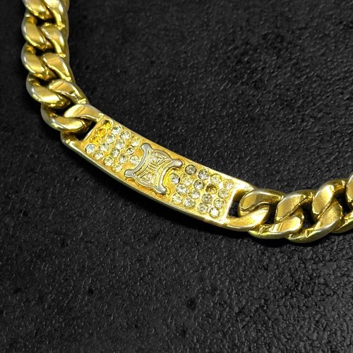 Collana CELINE Trionfo Strass Oro