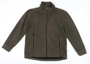Active Sportswear Giacca Uomo in Pile Verde M - Foto 1 di 12