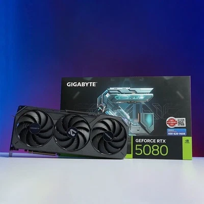 GIGABYTE GeForce RTX 5080 GAMING OC 16G GDDR7 Graphics card - Image 1 of 4