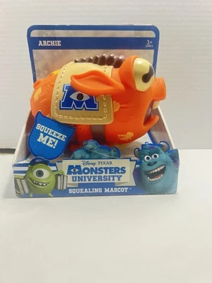 Disney Pixar Monsters University  Squealing Mascot Toy - Archie 20054926 - Image 1 of 4