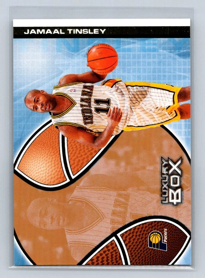 2004-05 Topps Luxury Box #34 Jamaal Tinsley Loge Level #/100 Indiana Pacers C31 - Image 1 of 2