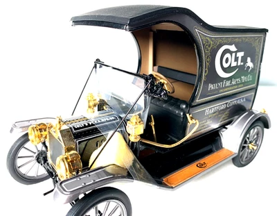 Franklin Mint 1913 Ford Model T Colt Firearm Delivery truck scale 1:16 INV# 5885 - Image 1 of 4