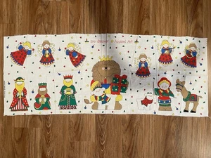 Sue Dreamer Holiday Fabric Country Cut & Sew Apparel Art. Wisemen, Angels - Picture 1 of 6