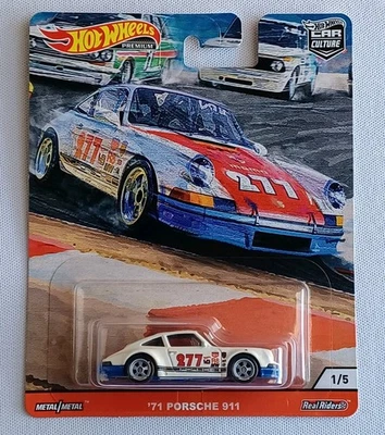 Hot Wheels Premium 2020 *'71 Porsche 911* *puertas slammers* *pilotos reales* *sellado* Foto 1 de 4