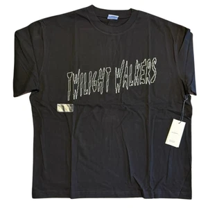T-shirt grafica Students Golf Twilight Walkers nera taglia L nuova con etichetta - Foto 1 di 5