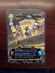 Star Wars Unlimited Legends Of The Force Prestige Yoda 1057 L - Picture 1 of 1