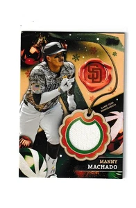 2024 Topps Holiday - Relics Manny Machado #RC-MM (MEM) - Picture 1 of 2