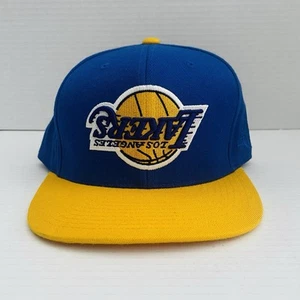 Los Angeles Lakers Hat Cap Snapback Mitchell & Ness Hardwood Classics Men’s - Picture 1 of 9