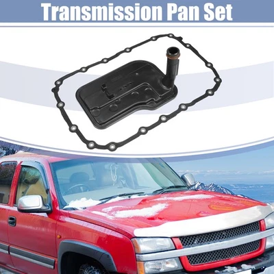 1 Set 24236933 Transmission Filter Oil Pan Gasket Kit for Chevrolet Silverado Foto 1 de 4