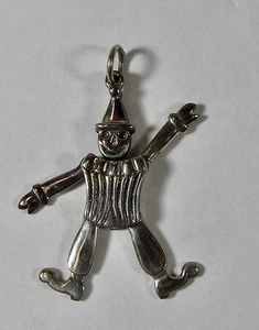 Articulated Clown, Jester Charm - Picture 1 of 2