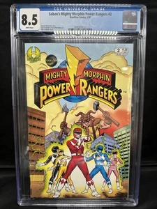 Saban's Mighty Morphin Power Rangers #2 (1/95) Graded CGC 8.5 Very Fine+ - Picture 1 of 10