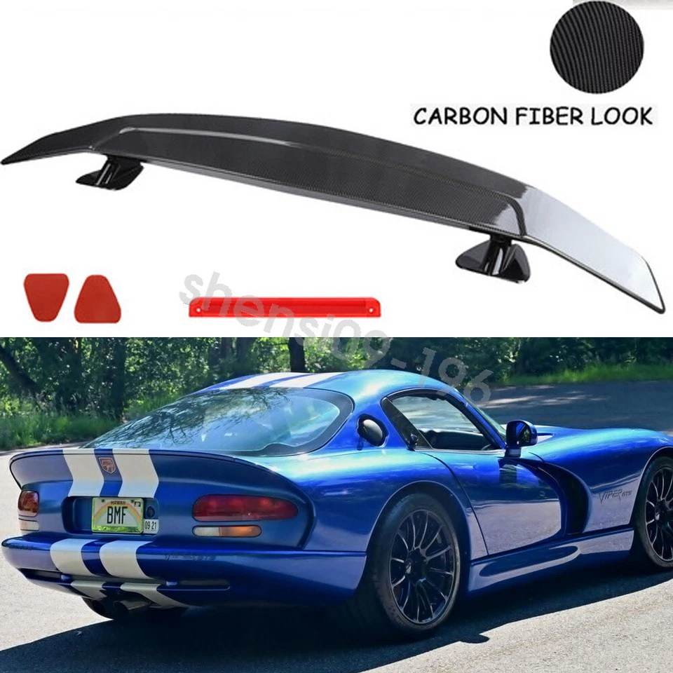 Carbon Style Rear Boot Trunk Spoiler GT-Style Racing Wing For Dodge Viper SRT-10 - Изображение 1 из 4