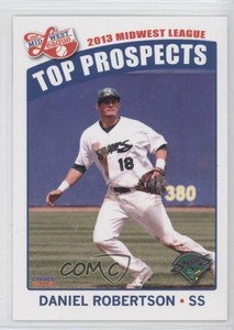 2013 Choice Midwest League Top Prospects Daniel Robertson #01