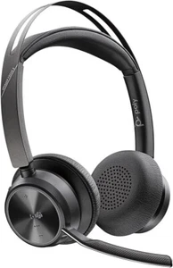 Poly Voyager Focus 2 Bluetooth Active Noise Cancel Headset & USB-C Charge Mount - Picture 1 of 3