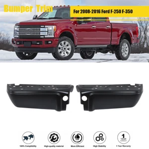 Barra frontal de parachoques trasera izquierda + derecha FO1105124 FO1104124 para Ford F-250 F-350 2008-2016 - Imagen 1 de 12