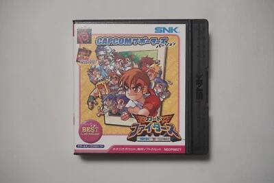 SNK Neo Geo Pocket Color Card Fighters' Clash Capcom Version boxed CIB JP game - Image 1 of 4