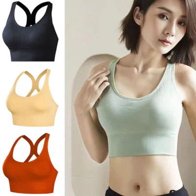 CINOON Sujetadores Para Mujer Ropa Interior Lencería Sexy Añadir Almohadilla Sujetador Algodón Chaleco Deportivo Foto 1 de 4