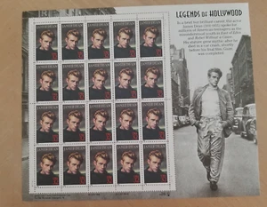 James Dean 1996 Legends of Hollywood  US  32c Stamp Sheet Scott #3082 - Picture 1 of 1