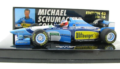 MINICHAMPS Benetton Renault B195 Winner GP Brasil 1995 M. Schumacher 1:43 F1 - Bild 1 von 4