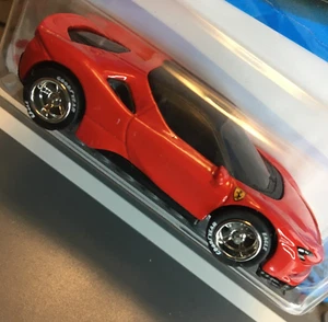Hot Wheels 5/5 2025 Ferrari FS90 Stradale CUSTOM Super Real Rider Wheel Swap - Picture 1 of 12