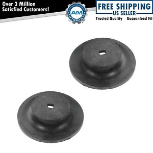 MOOG K160072 Coil Spring Seat Rear Upper Lower Pair for Buick Cadillac Chevy GMC