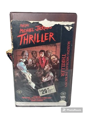 Making Michael Jacksons "Thriller" (VHS, 1983) - Image 1 of 4