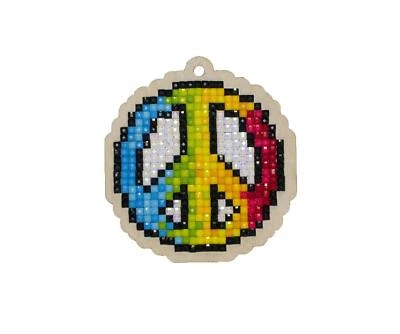 Hippie WWP302 Crafting Spark Diamond Painting on Plywood Kit - Image 1 of 4