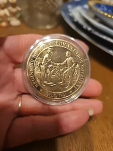 Franklin Mint History of the United States Bronze Medal Coin 1827 - Picture 1 of 3