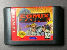 Comix Zone (Sega Genesis, 1995) Tested & Working 16 Bit 1569
