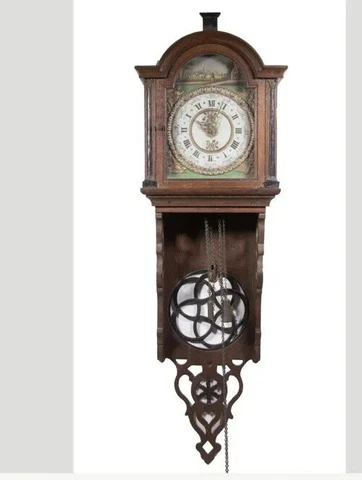 Antique Dutch Wall Clock Cover