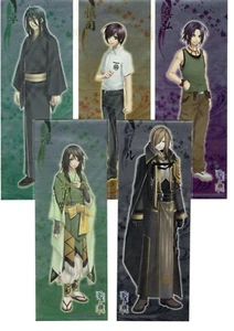 5 pcs shiny sticker Hiiro no Kakera anime Inukai Shinji Atori Mahiro Oomi Suguru - Picture 1 of 4