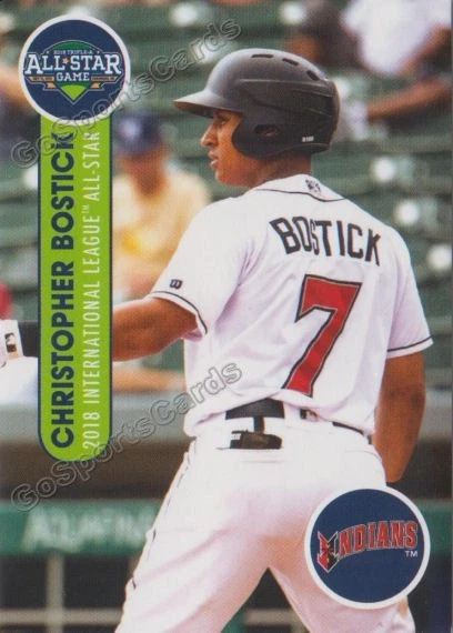 2018 International League All Star Christopher Bostick RC Rookie Pirates - Image 1 of 1
