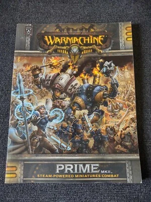Warmachine Prime PIP 1021 USED Privateer Press softback MKII core rulebook - Image 1 of 2