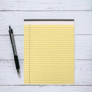 10 Pcs Student Colored Legal Pads Size Paper - Picture 1 of 12