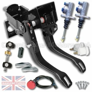 FITS FORD ESCORT SIERRA COSWORTH TOP MOUNTED CABLE PEDAL BOX KIT - Picture 1 of 10