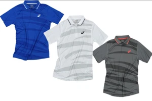 Asics Herren Grafik Kurzarm Golf Shirt Polo, 3 Farben - Bild 1 von 7