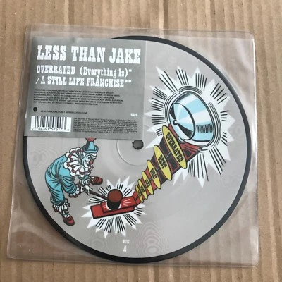Less Than Jake - Overrated (Everything Is) - 7" - UNPLAYED - Discount For 2+ - Image 1 of 2