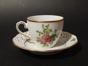 Vintage Mug Porcelain SCHUMANN BAVARIA Pierre Joseph Redoute' Rose Classic # - Picture 1 of 6
