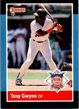 1988 Donruss Tony Gwynn card #51 San Diego Padres Baseball