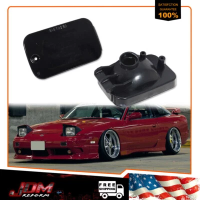 Для 1989-1994 Nissan 240sx S13 дымчатые линзы переднее положение сигнальные огни 2 X - Изображение 1 из 4