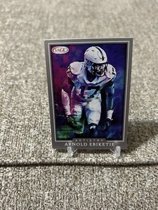 2022 SAGE Artistry Football SILVER #3 Arnold Ebiketie